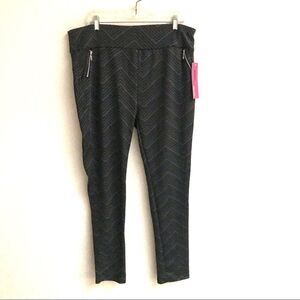 NWT ShoSho chevron print long leggings 3X